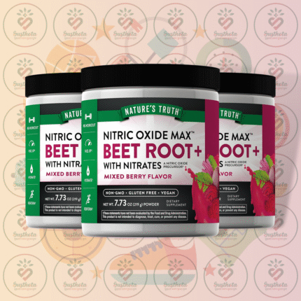 Nature's Truth Nitric Oxide Max Beet Root Pre-Workout - 219g - Mixed Berry Flavor Powder in Bangladesh Image 02
