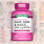 Nature's Truth Superior Strength Hair, Skin & Nails – 5000 mcg Biotin – 165 Rapid Release Liquid Softgels in Bangladesh Image 01