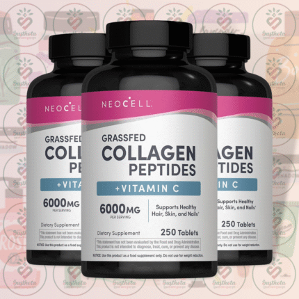 NeoCell Grassfed Collagen Peptides + Vitamin C - 6000mg - 250 Tablets in Bangladesh Image 02