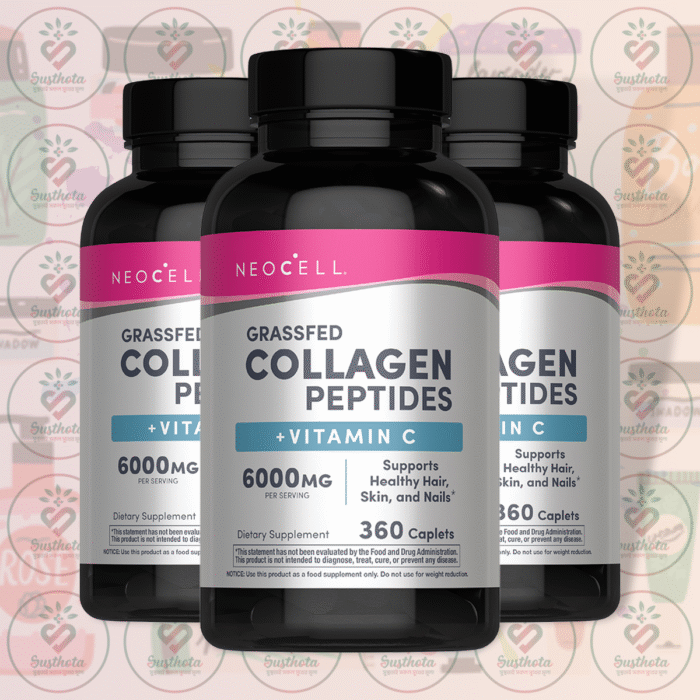 Neocell Grassfed Collagen Peptides + Vitamin C - 6000Mg - 360 Caplets In Bangladesh Image 02