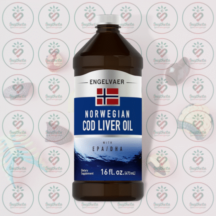 Piping Rock Engelvaer Norwegian Cod Liver Oil with EPA-DHA - 16 fl oz (473 mL) in Bangladesh Image 01