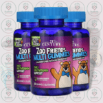 21st Century Zoo Friends Multi Gummies - 60 Gummies in Bangladesh Image 02