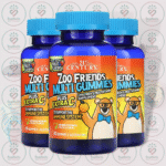 21st Century Zoo Friends Multi Gummies Plus Extra C - 60 Gummies in Bangladesh Image 02