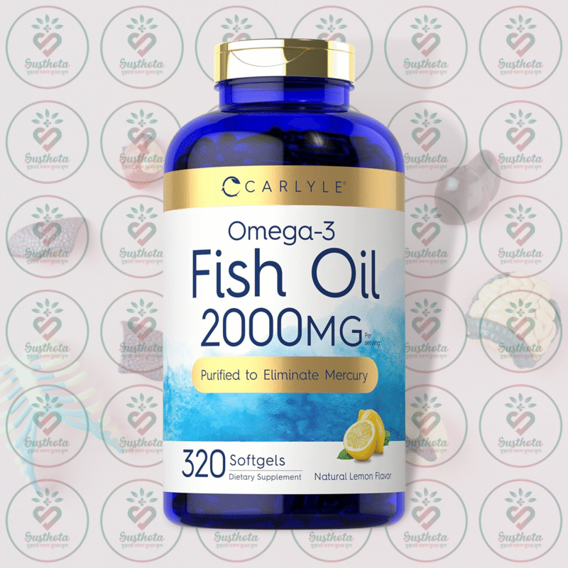 Carlyle Omega-3 Fish Oil – 2000Mg – 320 Softgels In Bangladesh Image 01