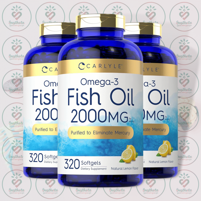 Carlyle Omega-3 Fish Oil – 2000Mg – 320 Softgels In Bangladesh Image 02