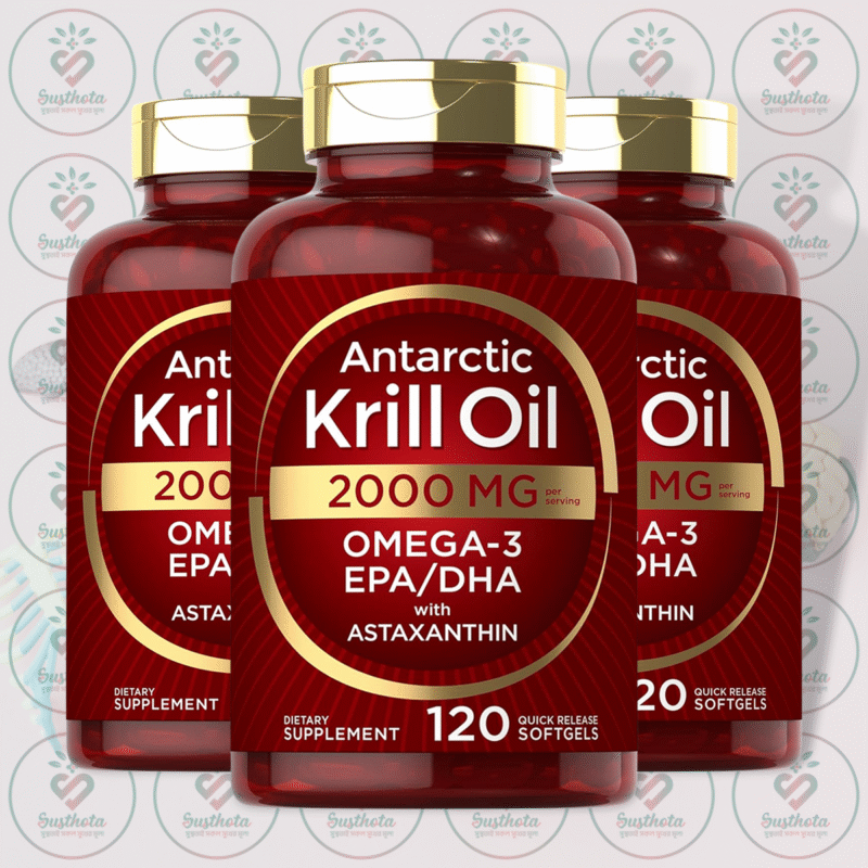 Carlyle Antarctic Krill Oil - 2000 Mg - 120 Quick Release Softgels In Bangladesh Image 02