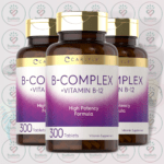 Carlyle B-Complex + Vitamin B-12 - High Potency Formula - 300 Tablets in Bangladesh Image 02
