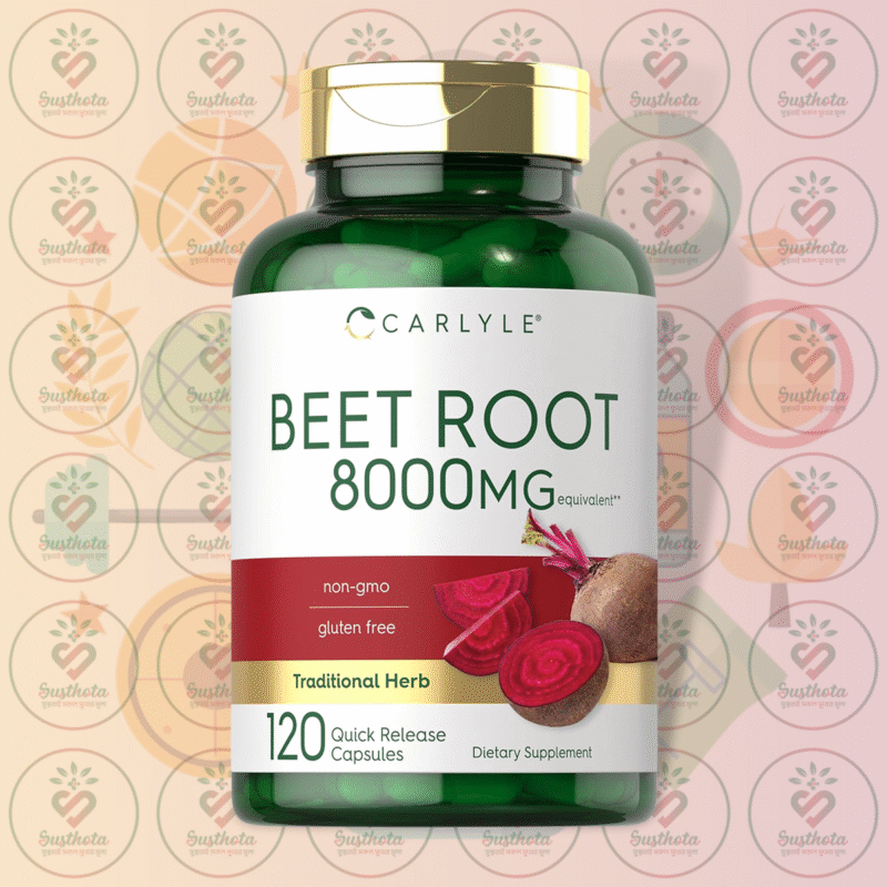 Carlyle Beet Root – 8000 Mg – 120 Quick Release Capsules In Bangladesh Image 01
