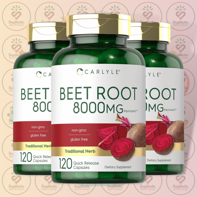 Carlyle Beet Root – 8000 Mg – 120 Quick Release Capsules In Bangladesh Image 02