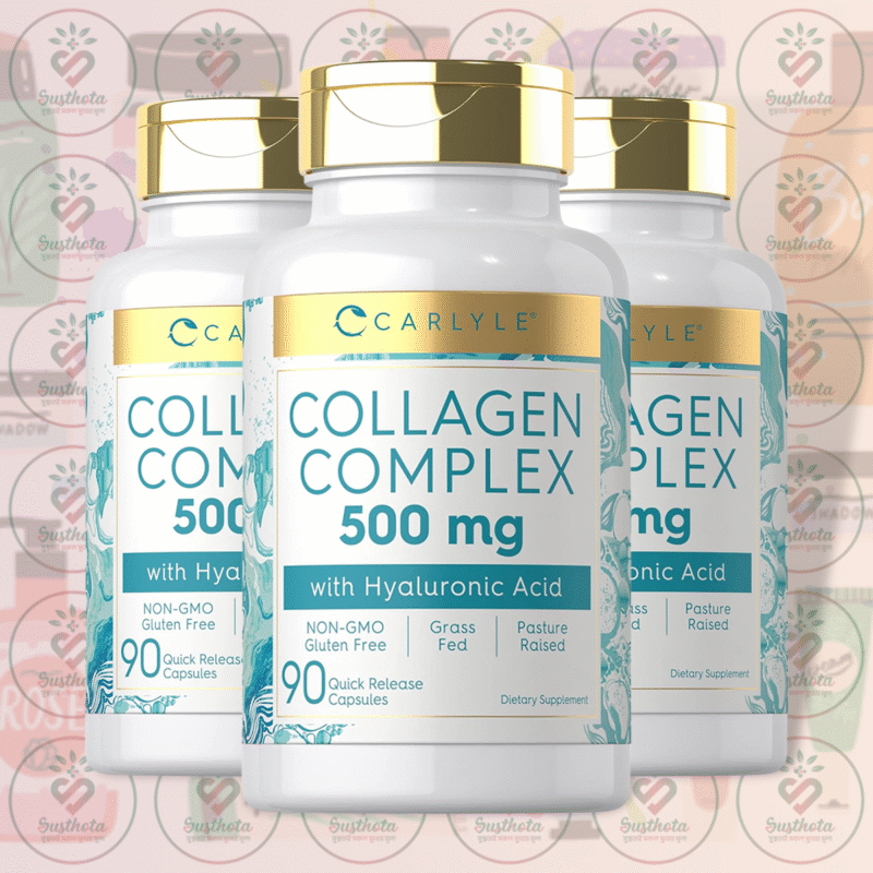 Home 9 Carlyle Collagen Complex – 500 Mg – 90 Quick Release Capsules In Bangladesh Image 02