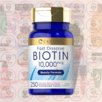 Carlyle Fast Dissolve Biotin – 10,000 mcg – 250 Tablets in Bangladesh Image 01