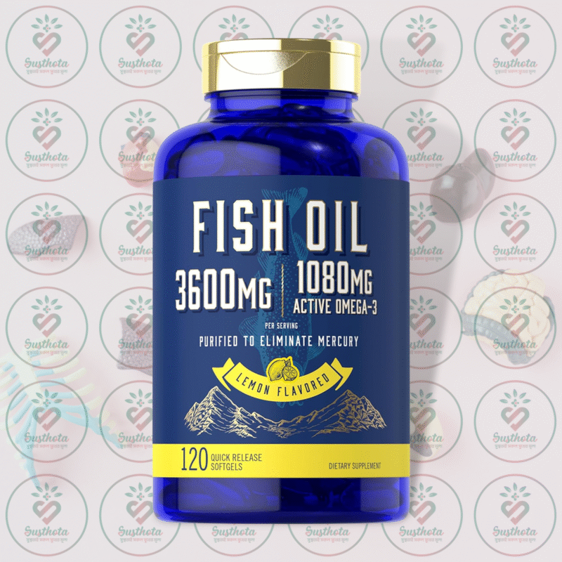 Home 14 Carlyle Fish Oil – 3600Mg – 120 Quick Release Softgels In Bangladesh Image 01