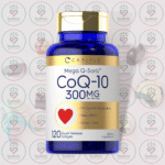 Carlyle Mega Q-Sorb CoQ-10 – 300 mg – 120 Quick Release Softgels in Bangladesh Image 01