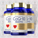 Carlyle Mega Q-Sorb CoQ-10 – 300 mg – 120 Quick Release Softgels in Bangladesh Image 02