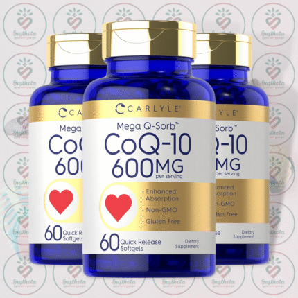 Carlyle Mega Q-Sorb CoQ-10 – 600 mg – 60 Quick Release Softgels in Bangladesh Image 02