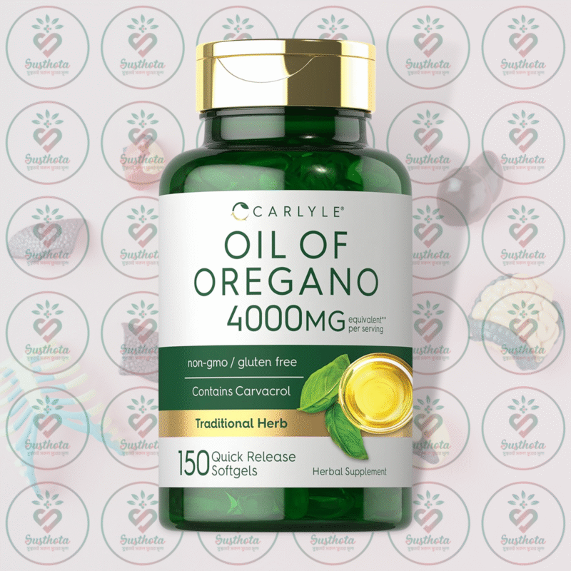 Home 8 Carlyle Oil Of Oregano - 4000 Mg - 150 Quick Release Softgels In Bangladesh Image 01