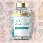 Carlyle Wild Caught Marine Collagen Beauty Formula - 2000 mg - 250 Coated Caplets in Bangladesh Image 01