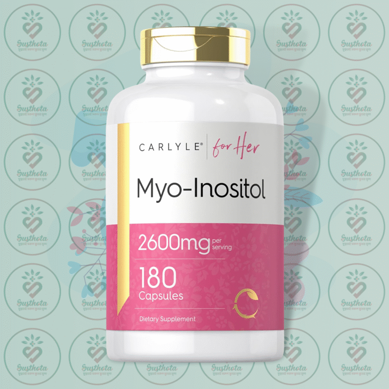 Home 6 Carlyle For Her Myo-Inositol – 2600 Mg – 180 Capsules In Bangladesh Image 01