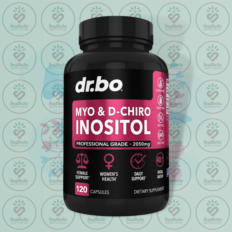Dr. Bo Myo &Amp; D-Chiro Inositol – 2050 Mg – 120 Capsules In Bangladesh Image 01
