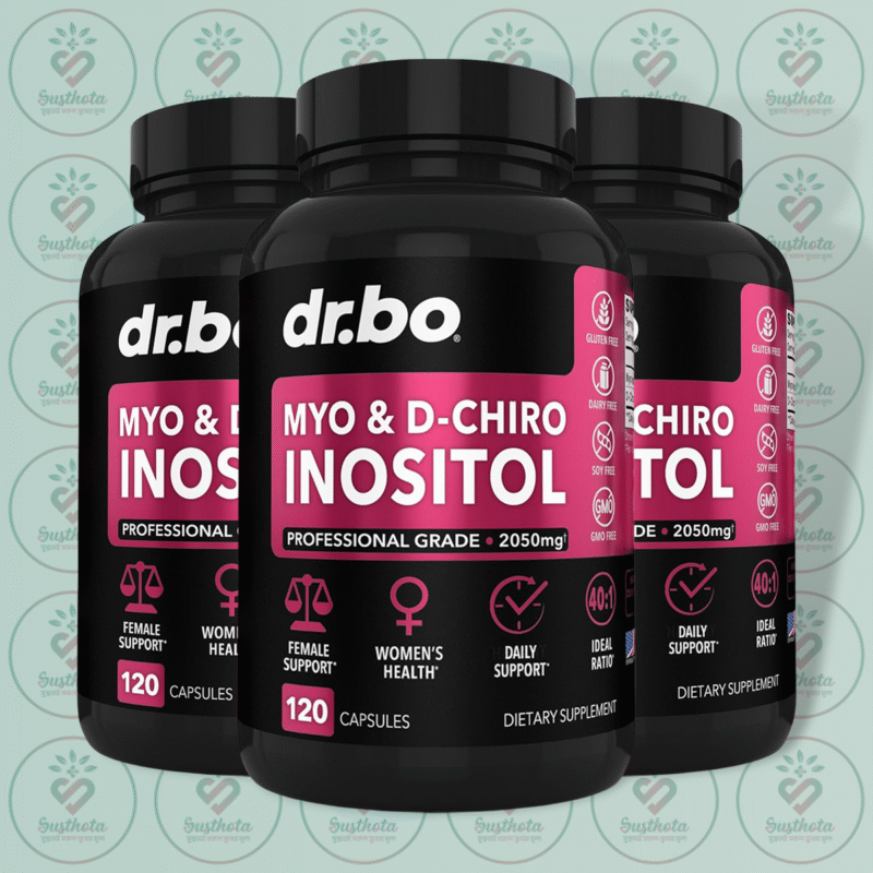 Dr. Bo Myo &Amp; D-Chiro Inositol – 2050 Mg – 120 Capsules In Bangladesh Image 02