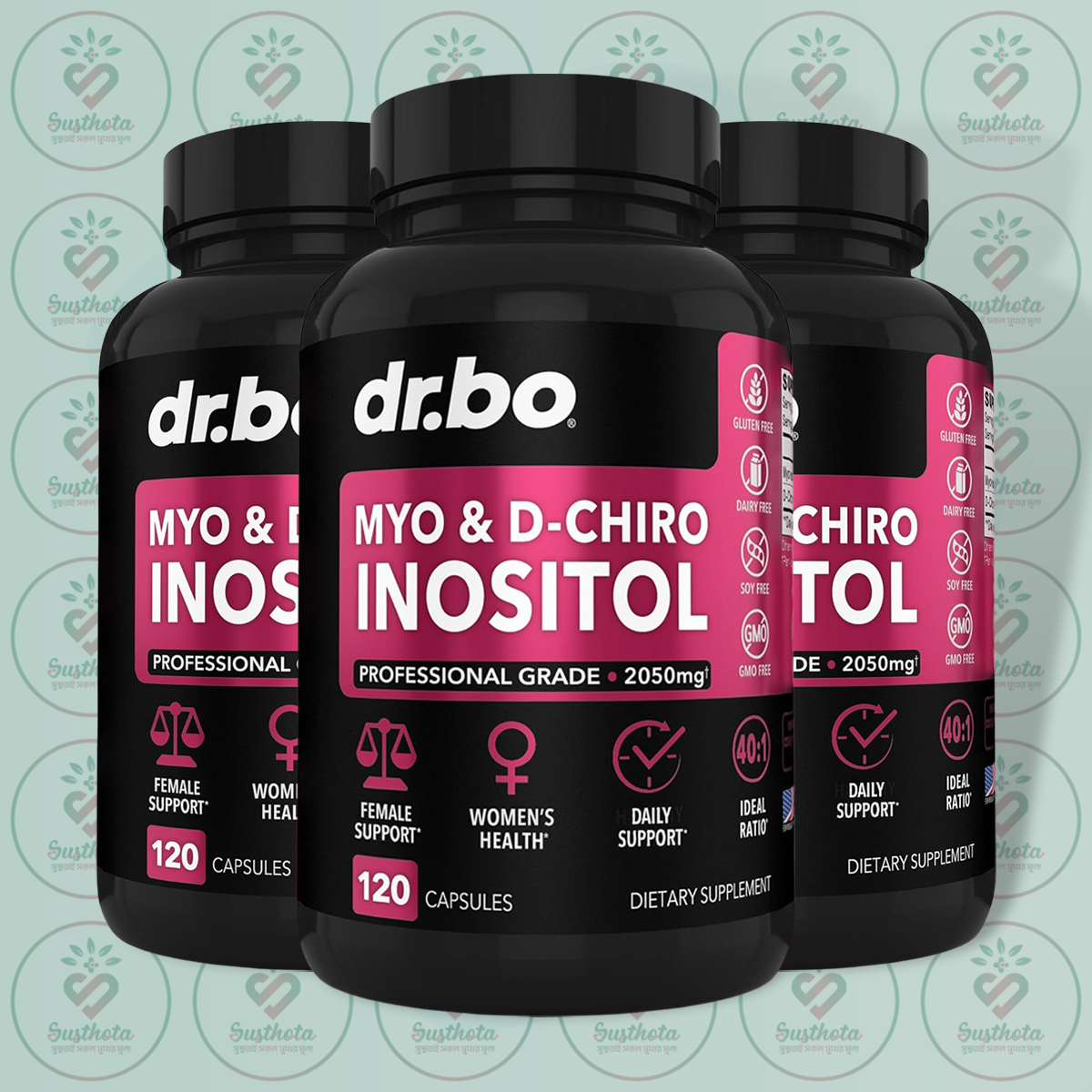 Dr. Bo Myo &Amp; D-Chiro Inositol – 2050 Mg – 120 Capsules In Bangladesh Image 02 Dr. Bo Myo &Amp; D-Chiro Inositol – 2050 Mg – 120 Capsules In Bangladesh Image 02