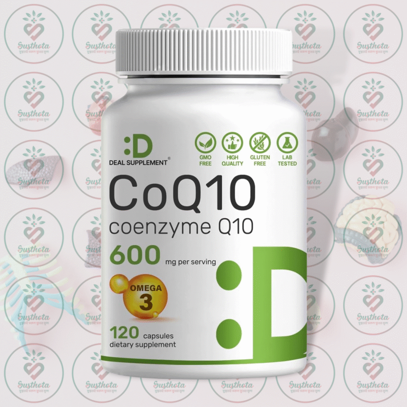 Deal Supplement Coq10 Coenzyme Q10 – 600 Mg – 120 Capsules In Bangladesh Image 01