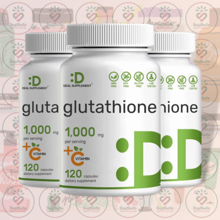 Deal Supplement Glutathione + Vitamin C - 1000 mg - 120 Capsules in Bangladesh Image 02
