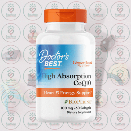 Doctor's Best High Absorption CoQ10 – 100 mg – 60 Softgels in Bangladesh Image 01