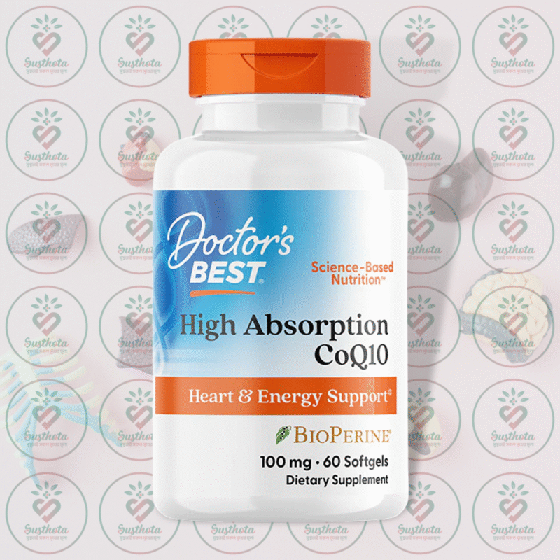 Doctor'S Best High Absorption Coq10 – 100 Mg – 60 Softgels In Bangladesh Image 01