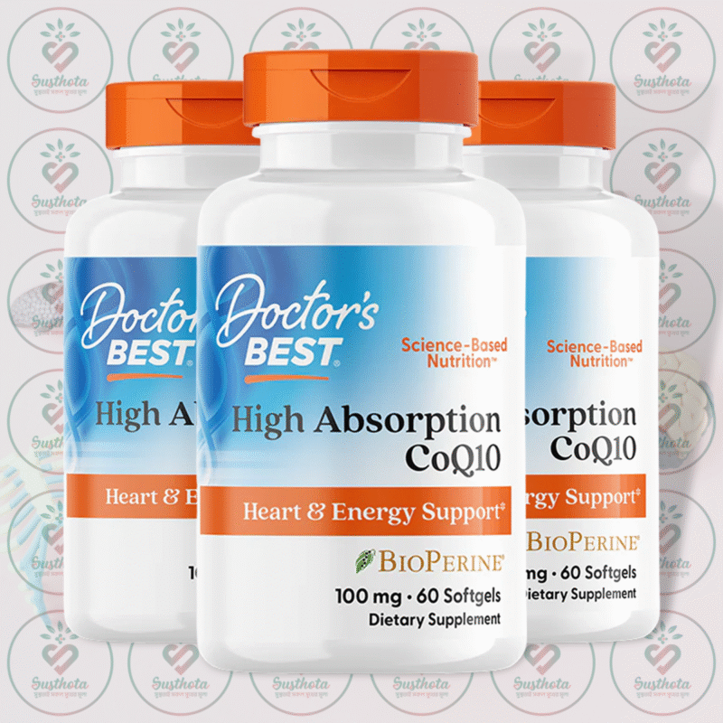 Doctor'S Best High Absorption Coq10 – 100 Mg – 60 Softgels In Bangladesh Image 02