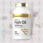 Doctor's Way Premium Fish Oil - 3000mg - 150 Softgels in Bangladesh Image 01