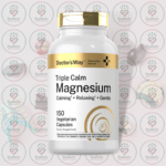 Doctor's Way Triple Calm Magnesium – 400 mg – 150 Vegetarian Capsules in Bangladesh Image 01