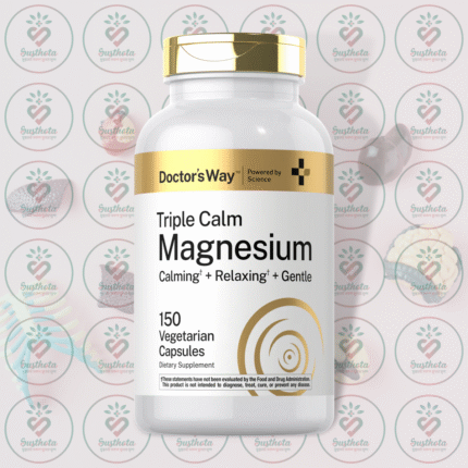 Doctor's Way Triple Calm Magnesium – 400 mg – 150 Vegetarian Capsules in Bangladesh Image 01
