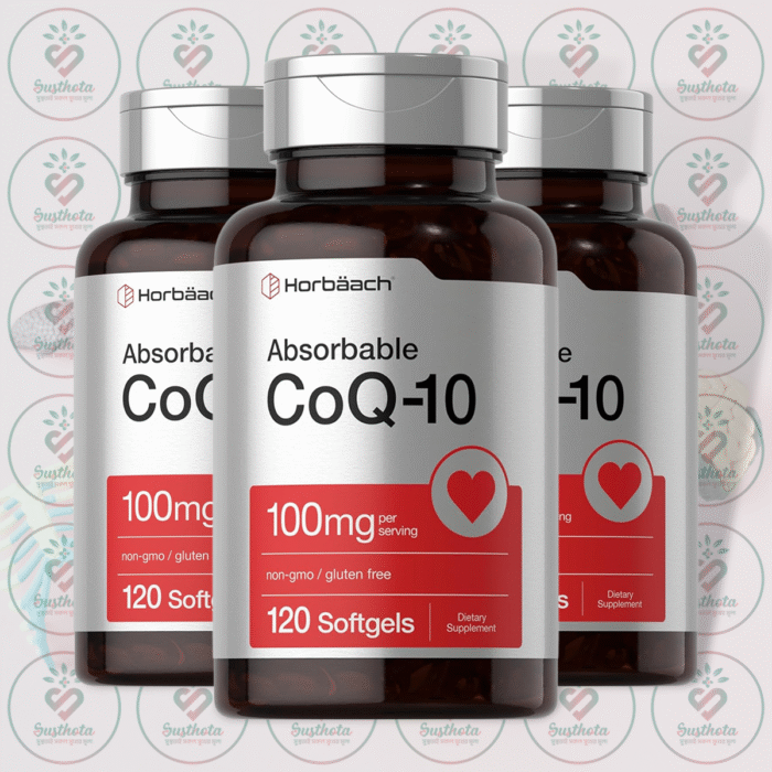 Horbäach Absorbable Coq-10 – 100 Mg – 120 Softgels In Bangladesh Image 02