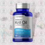 Horbäach Antarctic Krill Oil with Astaxanthin - 2000mg - 60 Softgels in Bangladesh Image 01
