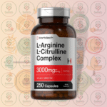 Horbäach L-Arginine L-Citrulline Complex – 3000mg – 250 Capsules in Bangladesh Image 01