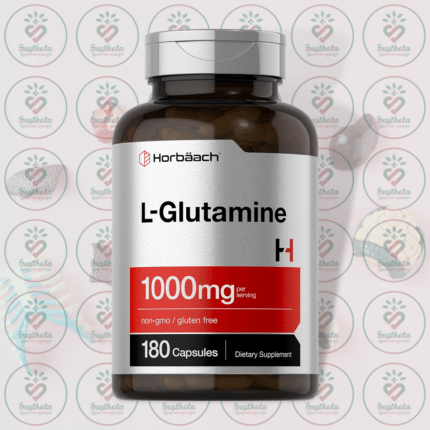 Horbäach L-Glutamine – 1000mg – 180 Capsules in Bangladesh Image 01