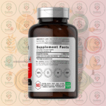 Horbäach Nitric Oxide Max – 3600mg – 120 Caplets in Bangladesh Supplement Facts