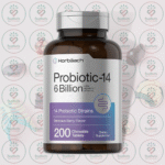 Horbäach Probiotic-14 – 6 Billion CFUs – 200 Chewable Tablets in Bangladesh Image 01