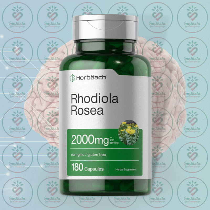 Horbaach Rhodiola Rosea - 2000 Mg - 180 Capsules In Bangladesh Image 01