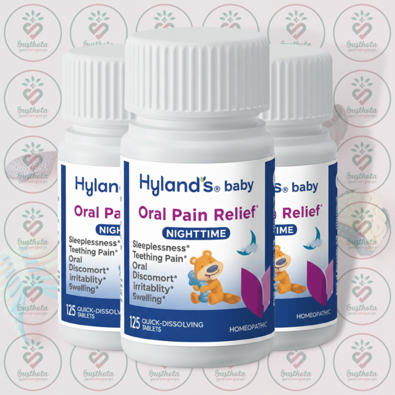 Home 7 Hyland'S Naturals Baby Nighttime Oral Pain Relief - 125 Quick-Dissolving Tablets In Bangladesh Image 02