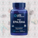 Life Extension Mega EPA DHA - 720mg EPA & 480mg DHA - 120 Softgels in Bangladesh Image 01