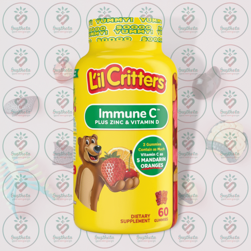 Home 10 L'Il Critters Immune C Plus Zinc &Amp; Vitamin D - 60 Gummies In Bangladesh Image 01