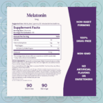 NATROL Melatonin - 5mg - 90 Gummies in Bangladesh Supplement Facts