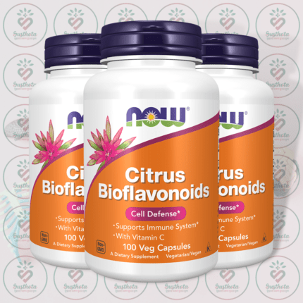 NOW Citrus Bioflavonoids – 1400 mg – 100 Veg Capsules in Bangladesh Image 02