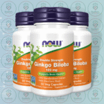 NOW Double Strength Ginkgo Biloba – 120 mg – 50 Veg Capsules in Bangladesh Image 02
