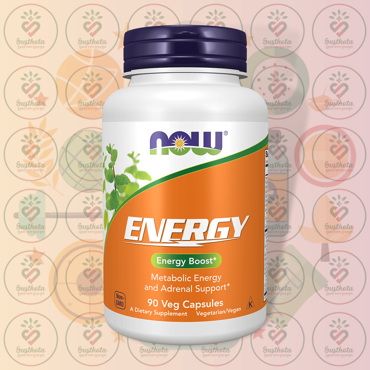 Now Energy - 90 Veg Capsules In Bangladesh Image 01 Now Energy - 90 Veg Capsules In Bangladesh Image 01