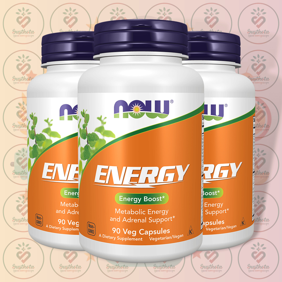 Now Energy - 90 Veg Capsules In Bangladesh Image 02 Now Energy - 90 Veg Capsules In Bangladesh Image 02