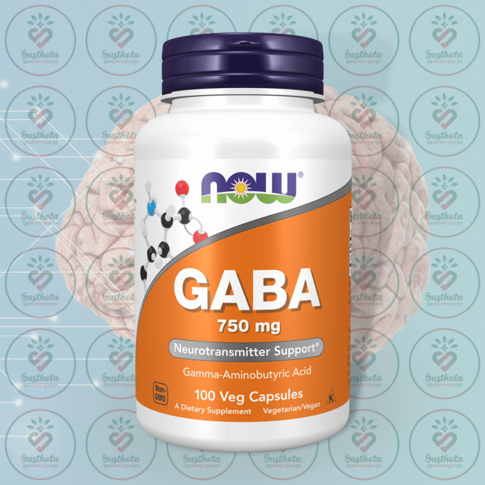 Now Gaba – 750 Mg – 100 Veg Capsules In Bangladesh Image 01