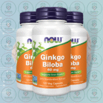 NOW Ginkgo Biloba – 60 mg – 120 Veg Capsules in Bangladesh Image 02